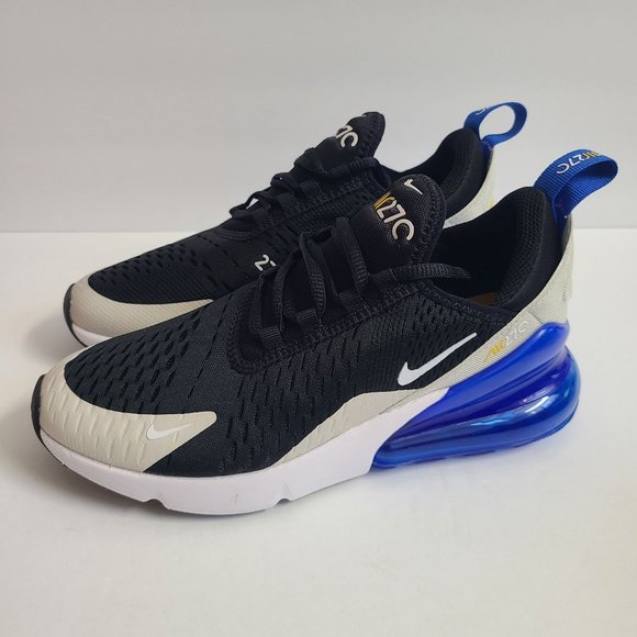 NEW Nike Air Max 270 GS Shoes 943345-050 Size Youth 5 Womens 6.5 Black